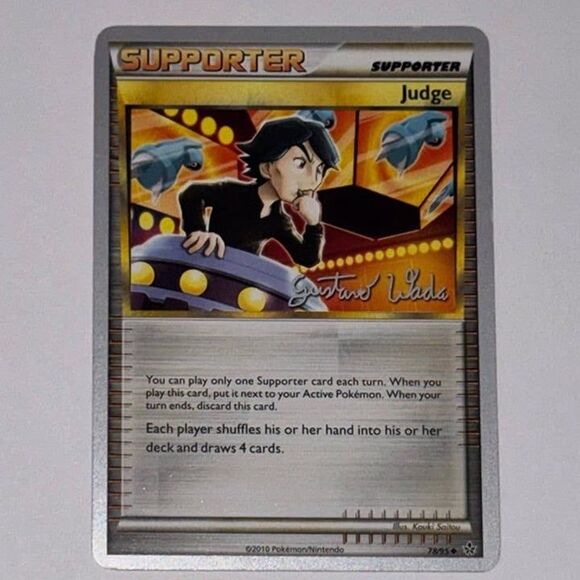 POKEMON CARD: Judge #78/95 (Pokemon Unleashed) - Picture 1 of 2